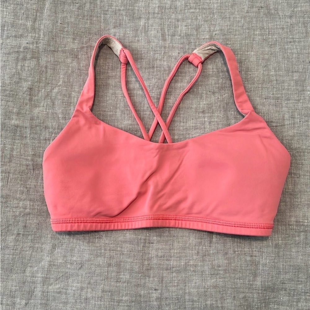 Lululemon Athletica Coral Strappy Bra